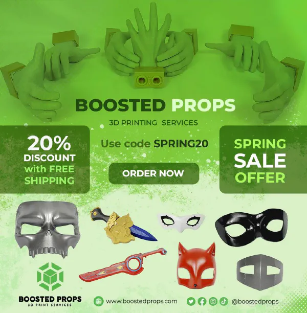 Boostedprops spring theme