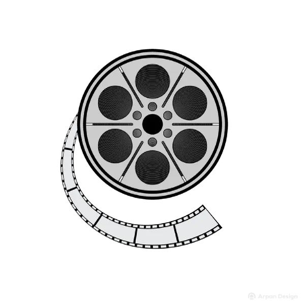 Flim roll vector